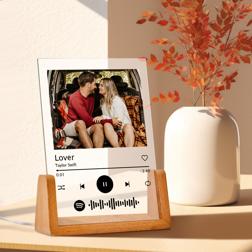 Personalized Valentines Gifts Photo Song Plaque Custom Spotify Plaque –  GiftLab